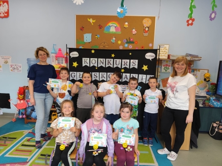 KONKURS GŁOSKOWANIA W GRUPIE PSZCZÓŁKI