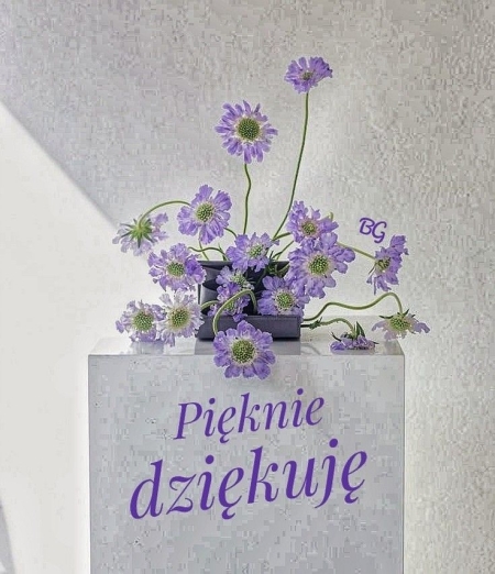 PODZIĘKOWANIE PANI ALINY WITEK