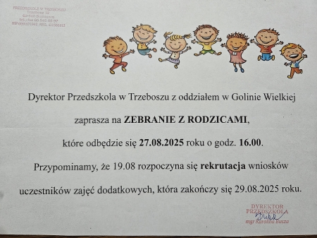ZEBRANIE Z RODZICAMI