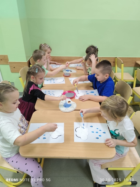  Jesienna, deszczowa pogoda u Pszczółek