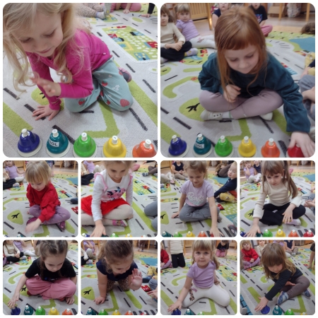 Zajęcia muzyczne w ramach programu ''Kierunek - przedszkole''