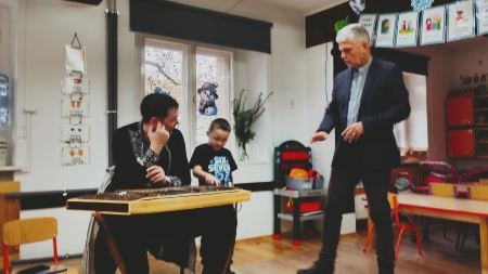 Muzyczne spotkanie w Trzeboszu - Zielona półnutka