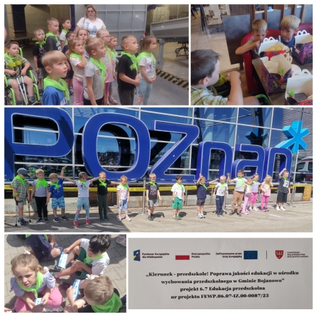 Misie i Sówki na lotnisku Ławica - w ramach projektu '' kierunek - przedszkole''