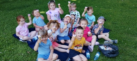 Żabki czują już wakacje - piknik 